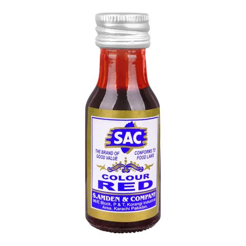 Sac Red Food Colour