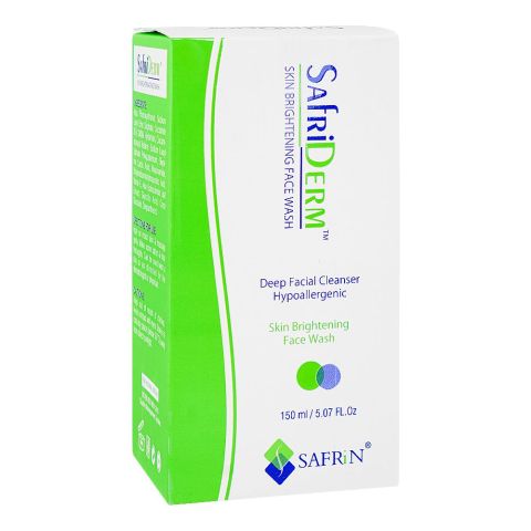 Safriderm Skin Brightening Face Wash, 65ml