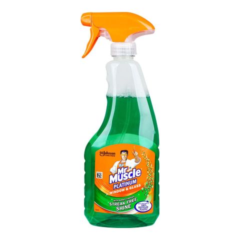 Mr. Muscle Platinum Window & Glass Cleaner Trigger, 500ml