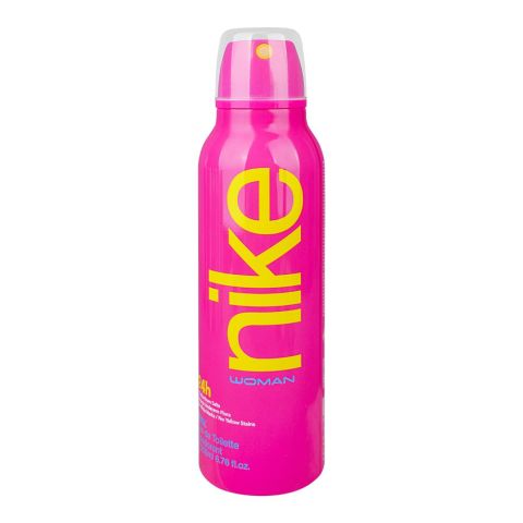 Nike Pink Deodorant Spray, Eau de Toilette, 24 Hours Lasting, For Women's, 200ml