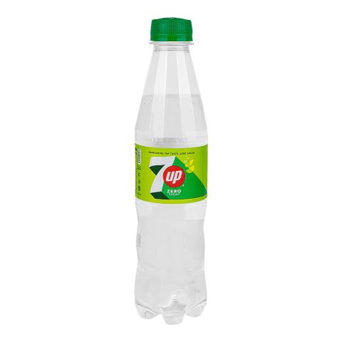 7UP Zero Sugar Soft Drink Pet Bottle, 345ml