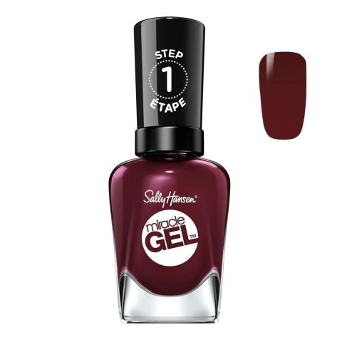 Sally Hansen Miracle Gel Nail Polish, 14.7ml, 480 Wine Stock