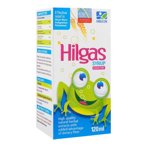 Hinucon Hilgas Syrup, 120ml