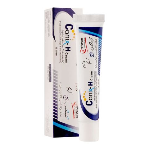 Crystolite Pharmaceuticals Canix-H Cream, 15g