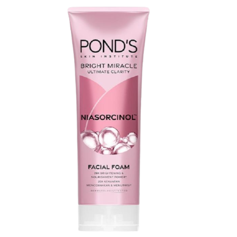 Pond's Bright Miracle Ultimate Clarity Niasorcinol Facial Foam, 100ml