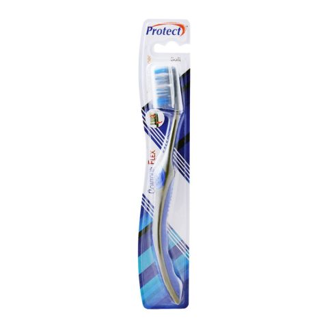 Protect Contour Flex Tongue Cleaner Toothbrush, Soft