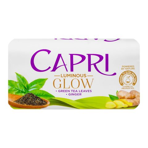 Capri Glow Green Tea Leaves Green Soap, 120g