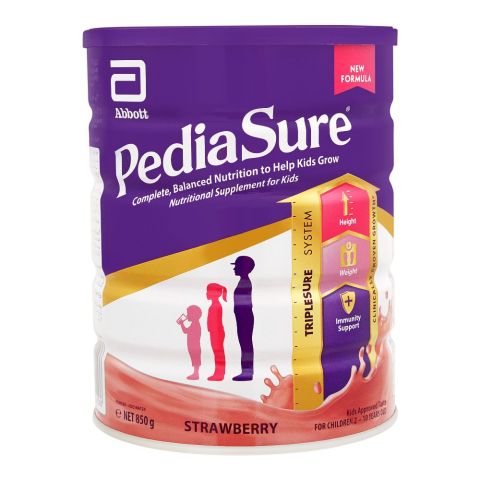 Pedia Sure Complete Strawberry Triplesure 850gm