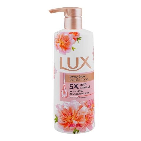 Lux Dewy Sakura Delicate Fragrance Moisturizing Body Wash, 500ml