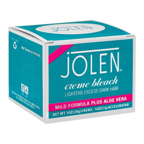 Jolen Creme Bleach Aloe Vera, 28g