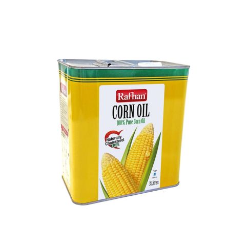 Rafhan Corn Oil 3 Litres Tin