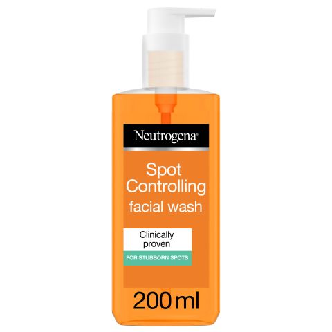 Neutrogena Spot Controlling Facial Wash, Oil Free, 200ml