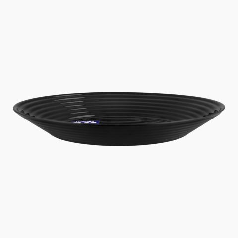 Luminarc Harena Noir Soup Plate, 23.6cm, Black, 7610