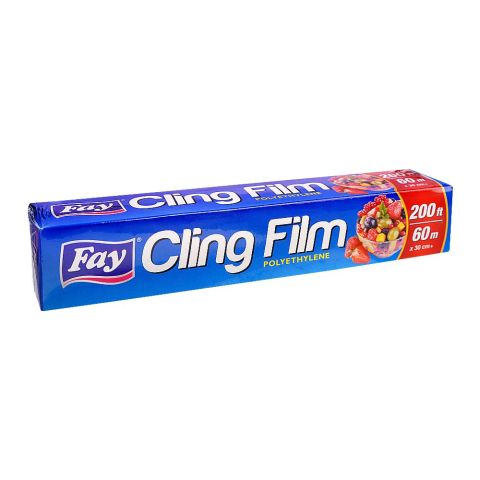 Fay Cling Film, 200Sq.Ft, 60m x 0.3m