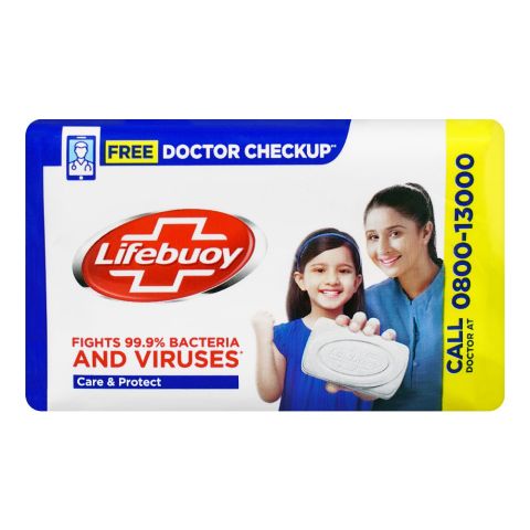 Lifebuoy Care & Protect Blue Soap, 98g