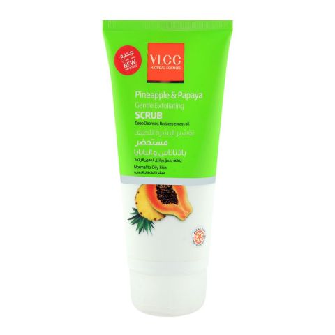 VLCC Natural Sciences Pineapple & Papaya Gentle Exfoliating Face Scrub 150ml