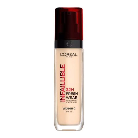 L'Oreal Paris Infallible 24H Stay Fresh Foundation, 015 Porcelain
