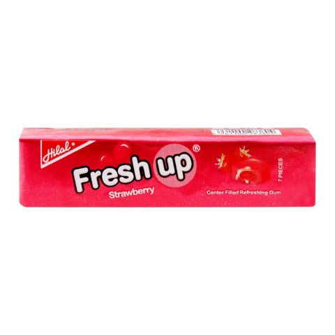 Hilal Freshup Strawberry Bubble Gum, 26.g