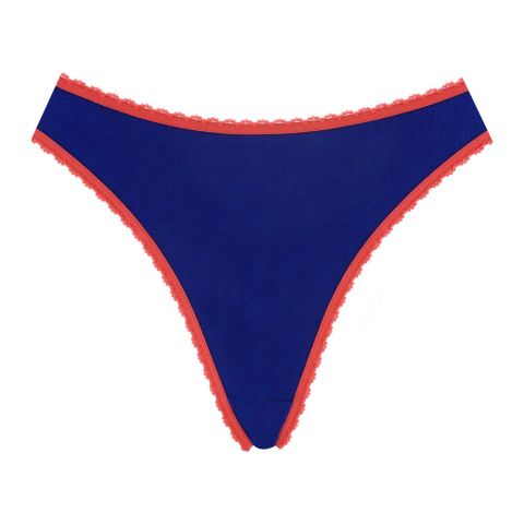 BLS String Elasticbant Panty Royal/Red, BLS-2321