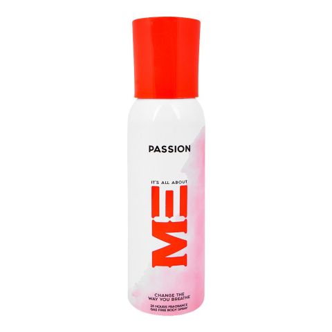 ME Passion Gas Free Body Spray, 24 Hours Lasting, For Men, 120ml