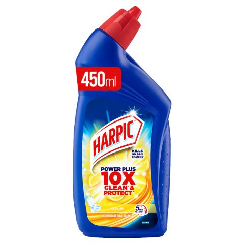 Harpic Power Plus 10x Citrus, 450ml