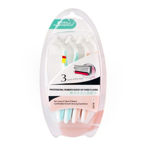 Lameila Women's Razor, 4-Pack, A-0913