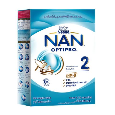 Nestle NAN Optipro, Stage 2, Follow-Up Formula, 600g Box
