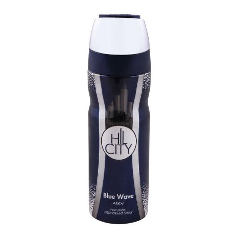 Hil City Blue Wave Deodorant Body Spray, 200ml