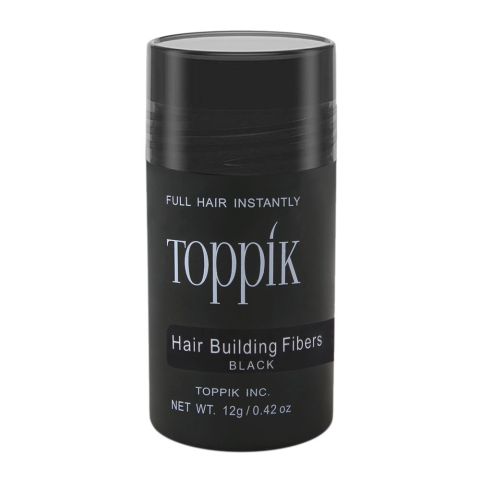 Toppik Hair Building Fibers, Black, 12g