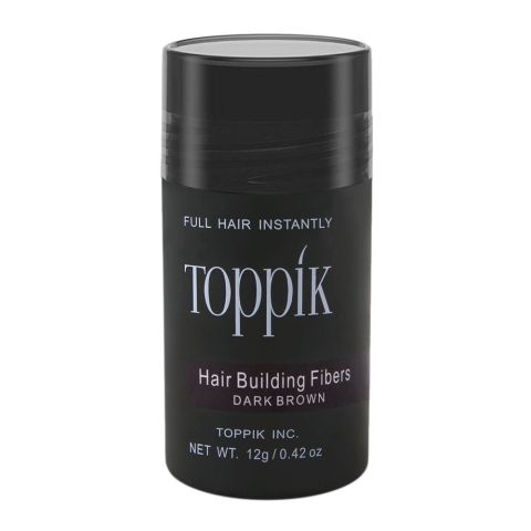 Toppik Hair Building Fibers, Dark Brown, 12g