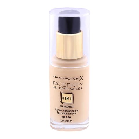 Max Factor Facefinity All Day Flawless 3-in-1 Foundation - 33 Crystal