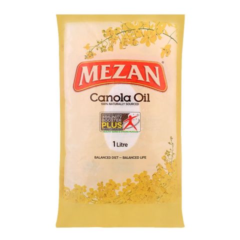 Mezan Canola Oil Pouch 1 Litre
