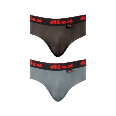 Alex Brief Underware, Double Pack, XL Mix Color