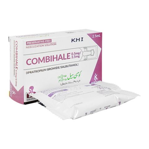 Combihale Preservative-Free Nebulization Solution 2.5ml