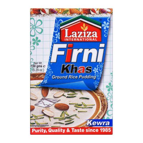 Laziza Firni Khas, Kewra, 150g