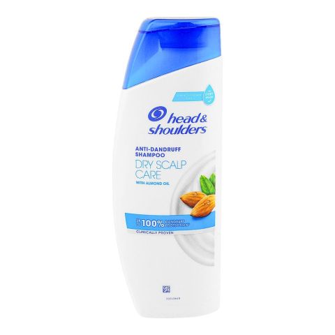 Head & Shoulders Dry Scalp Care Anti-Dandruff Shampoo, With Almond Oil, 185ml