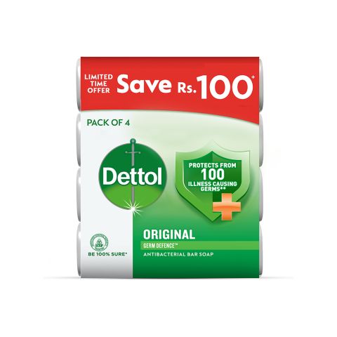 Dettol Original Soap, 4x110g