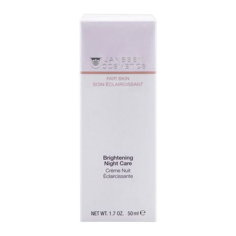 Janssen Cosmetics Brightening Night Care Cream, 50ml