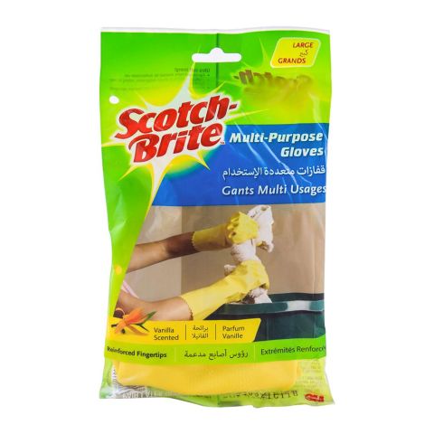 Scotch Brite Multi-Purpose Hand Gloves, Large