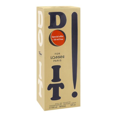 Lomani Do It Eau de Toilette, For Men, 150ml