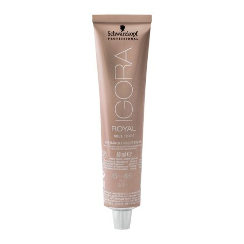 Schwarzkopf Igora Royal Nude Tones Hair Colour, 6-46 Dark Blonde Beige Chocolate