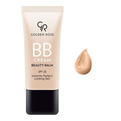 Golden Rose BB Cream Beauty Balm, SPF 25, 05 Medium Plus
