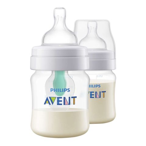 Avent Anti-Colic With AirFree Vent Feeding Bottle, 1m+, 260ml/9oz, SCF813/14