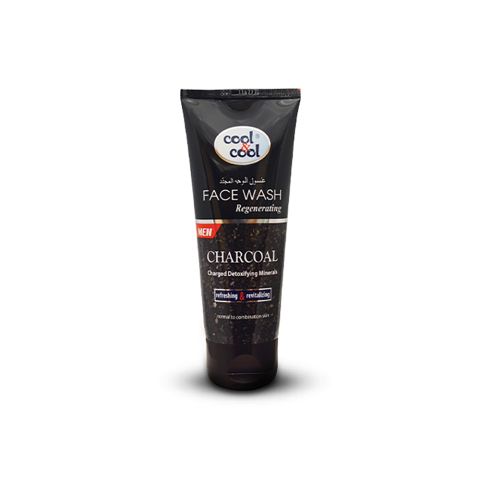 Cool & Cool Charcoal Regenerating Face Wash, Normal to Combination Skin, 150ml