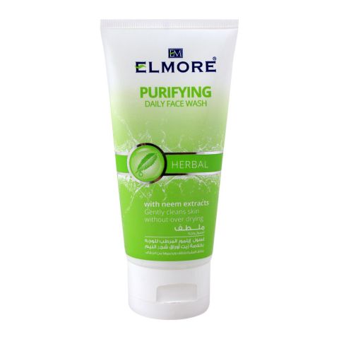 Elmore Herbal Purifying Daily Face Wash, With Neem Extracts, 150ml
