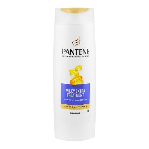 Pantene Advanced Anti Hair Fall Solution + Milky Extra Treatment Shampoo, 360ml