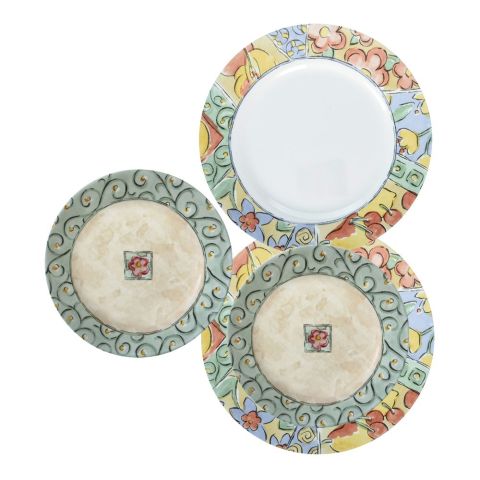 Corelle Impressions Plate Set, Watercolor, 18 Pieces