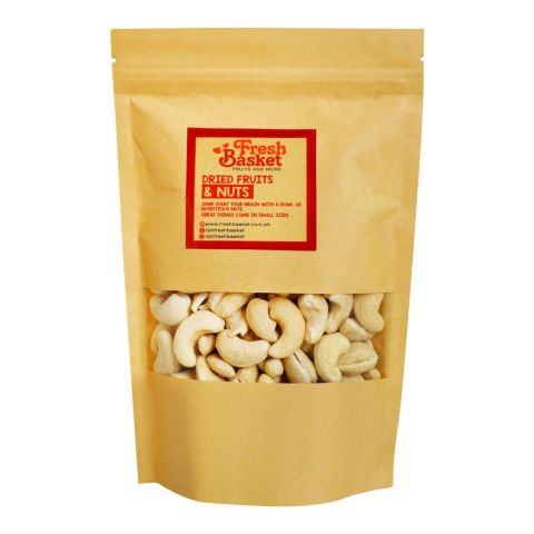 Fresh Basket Cashew Nuts Plain, 250g