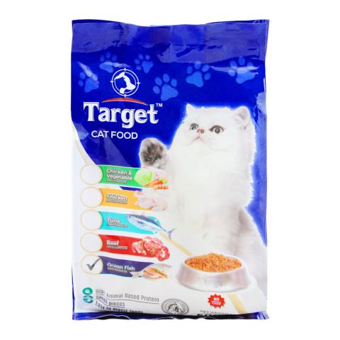 Target Adult Cat Food, Ocean Fish, 500g, Bag
