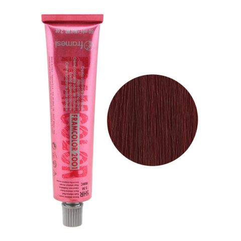 Framesi Framcolor 2001 Hair Colouring Cream, 5HR Dark Intense Red